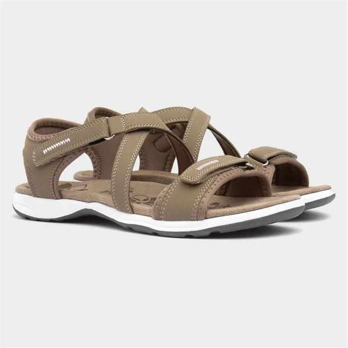 Sprox Womens Brown Strappy Sandal - Image 5