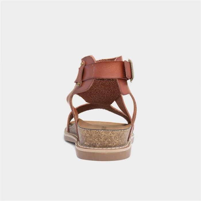 Heavenly Feet Desert Womens Tan Sandal - Image 3