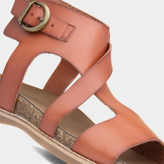 Heavenly Feet Desert Womens Tan Sandal - Image 4