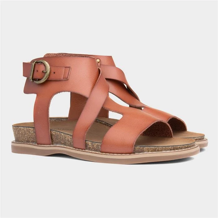 Heavenly Feet Desert Womens Tan Sandal - Image 5