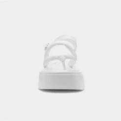 Heart ZA7 Womens White Chunky Sandal