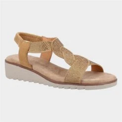 Fleet & Foster Hyacinth Womens Tan Sandal