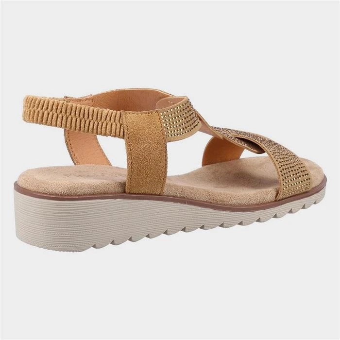 Fleet & Foster Hyacinth Womens Tan Sandal - Image 2