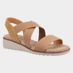 Fleet & Foster Freesia Womens Tan Sandal