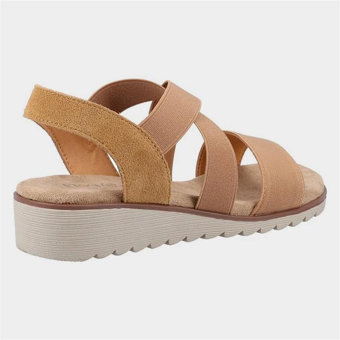 Fleet & Foster Freesia Womens Tan Sandal - Image 2