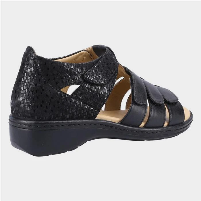 Fleet & Foster Julie Womens Black Sandal - Image 2