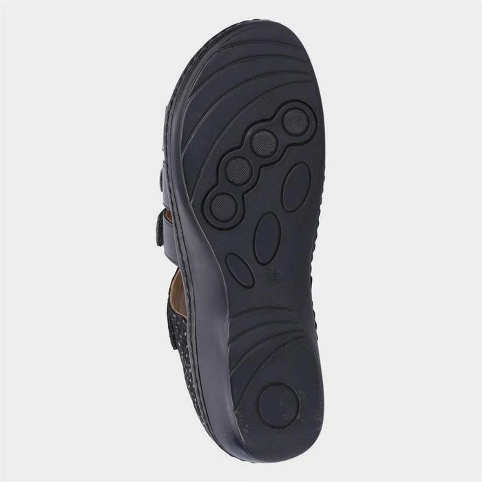 Fleet & Foster Julie Womens Black Sandal - Image 3