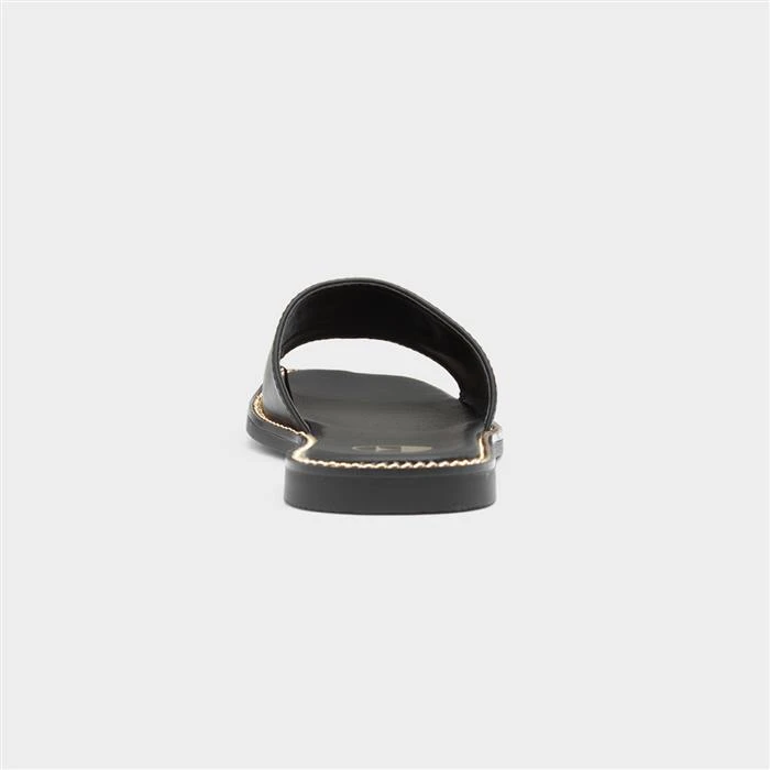 Elle Odetta Womens Black Slider - Image 3