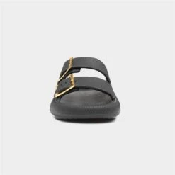 Elle Renee Womens Black Slider