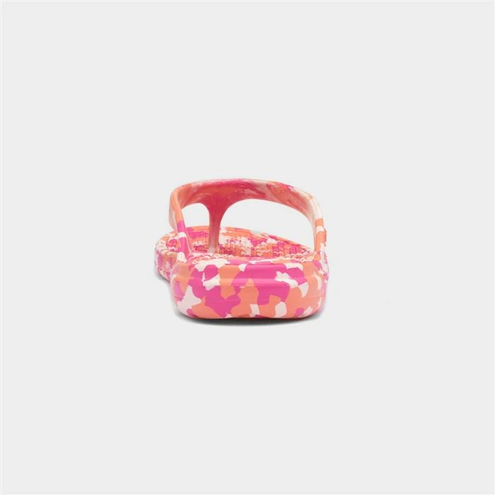 Totes Everywear Womens Pink Tie Dye Sandal - Image 3