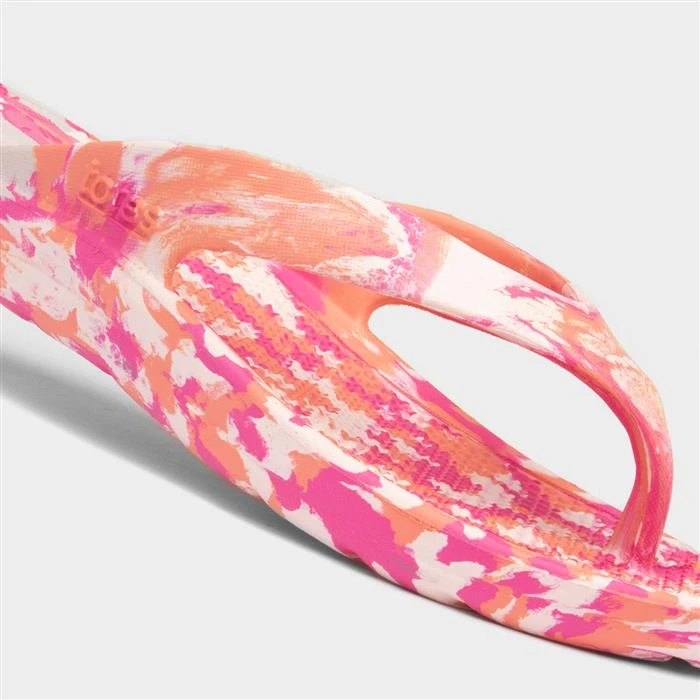 Totes Everywear Womens Pink Tie Dye Sandal - Image 4