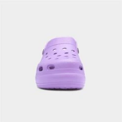 Heart Saskia Womens Purple Platform Clog