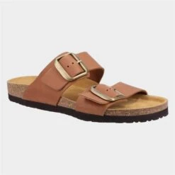 Hush Puppies Kimberly Womens Tan Mule Sandal