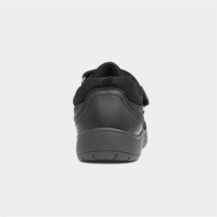 Buckle My Shoe Bulmer Kids Black School Shoe - Image 3