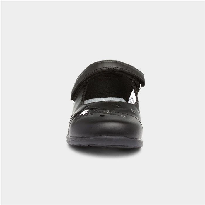 Buckle My Shoe Jamaica Girls Black Bar Shoe