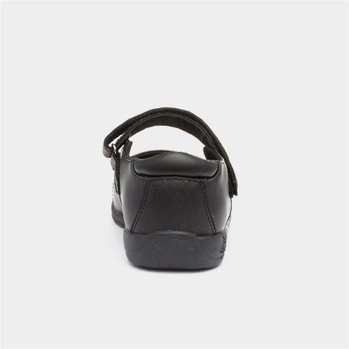 Buckle My Shoe Jamaica Girls Black Bar Shoe - Image 3