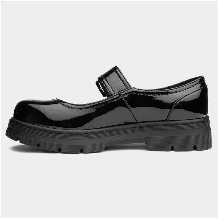 Lilley Rita Black Patent Shoe - Image 2