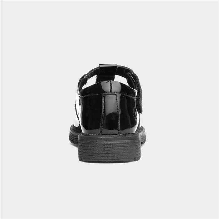 Hush Puppies Gracie Kids Leather Shoe Sizes 10-2 - Image 3