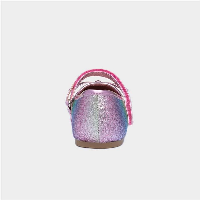 Buckle My Shoe Fifi Kids Multi Ballerina Shoe - Image 3