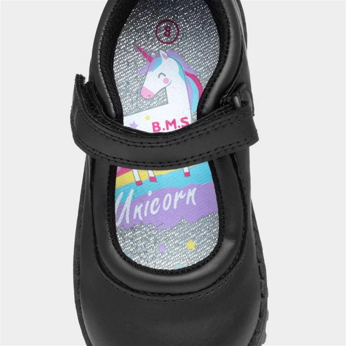 Buckle My Shoe Bonnie Girls Black Shoe - Image 4