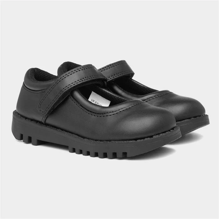 Buckle My Shoe Bonnie Girls Black Shoe - Image 5