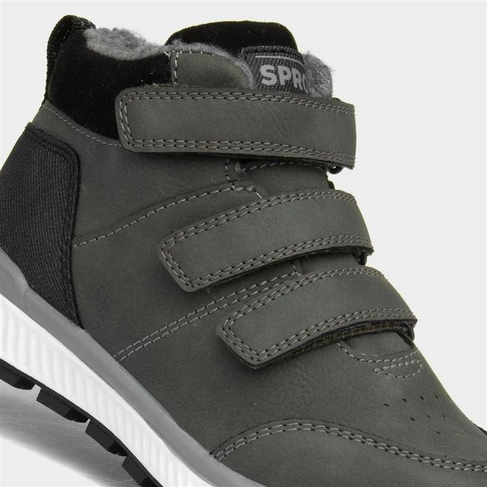 Sprox Kids Khaki Green Easy Fasten Boot - Image 4