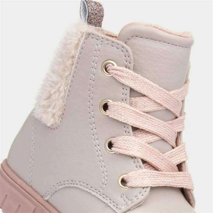 Walkright Lettie Kids Beige Ankle Boot - Image 4