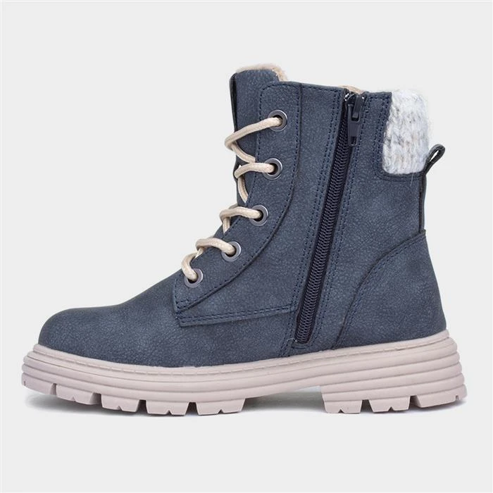 Lilley Junior Liv Kids Navy Ankle Boot - Image 2