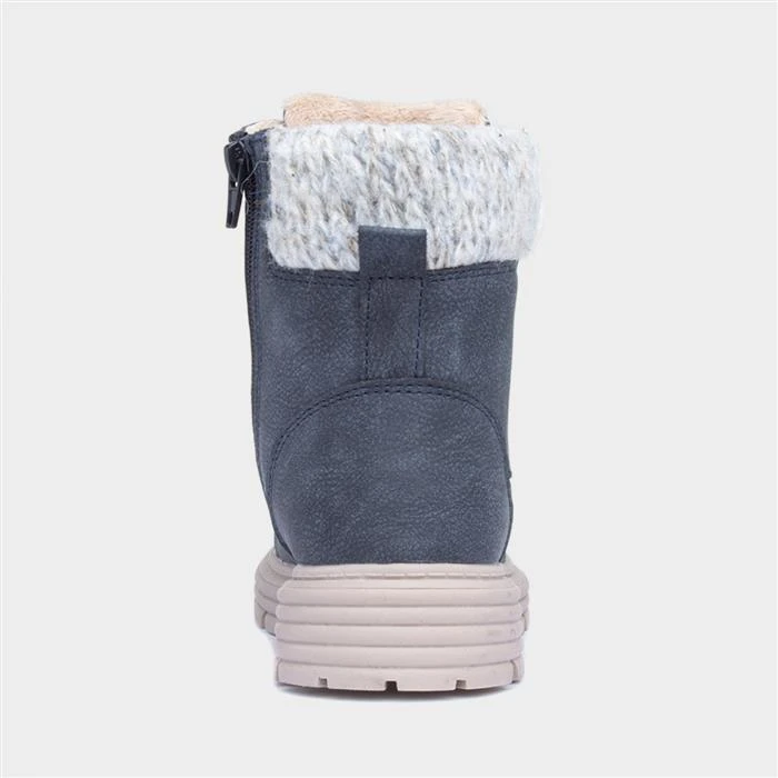 Lilley Junior Liv Kids Navy Ankle Boot - Image 3