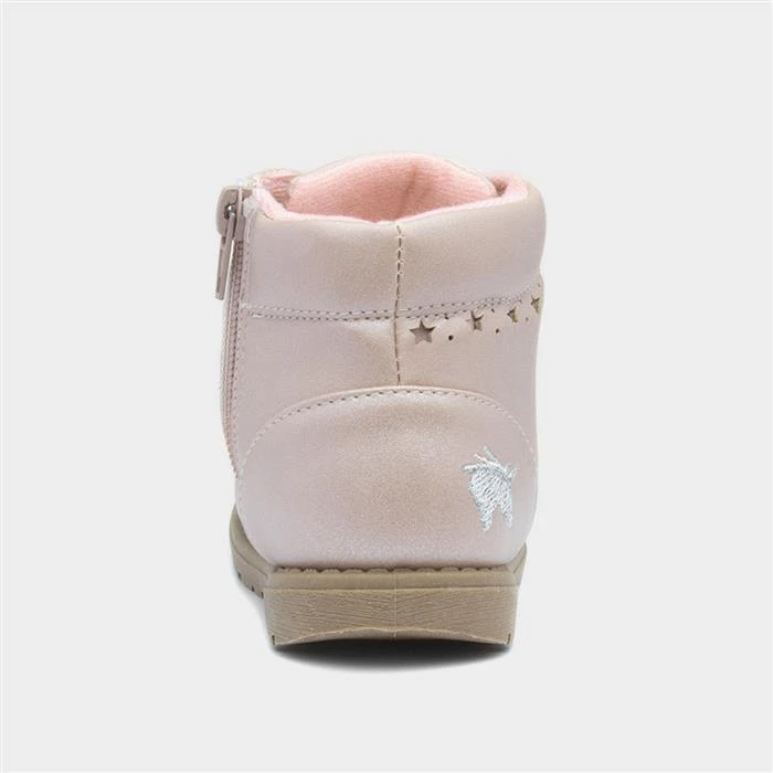 Buckle My Shoe Kids Pink Unicorn Boot - Image 3
