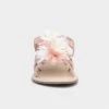 Walkright Girls Pink Chiffon Flower Sandals
