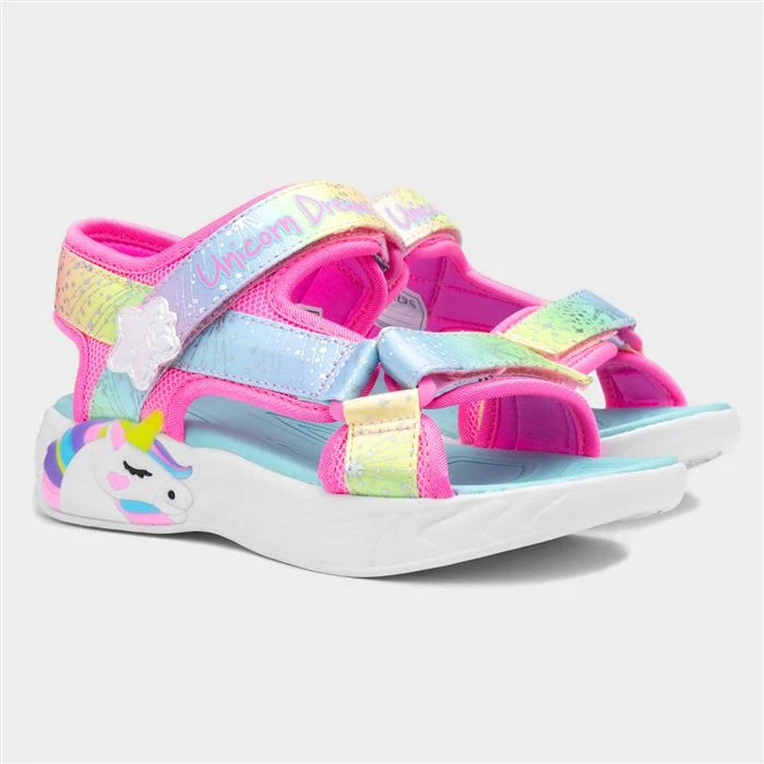 Skechers Unicorn Dreams Majestic Bliss Kids Sandal - Image 5