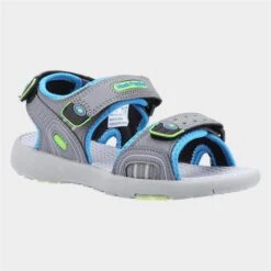 Hush Puppies Mario Kids Grey Sandal