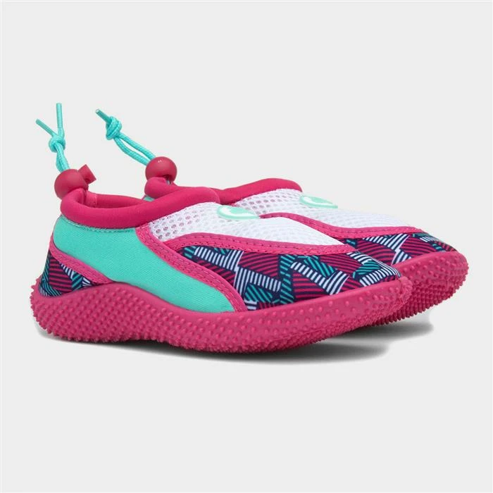 Trespass Squidette Kids Pink Aqua Shoe - Image 5