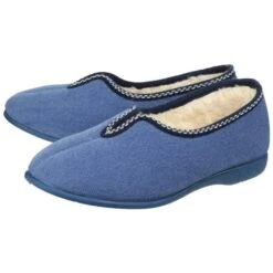 GBS Helsinki Womens Blue Classic Slipper