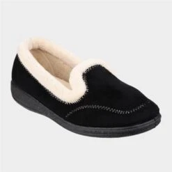 Fleet & Foster Maier Womens Black Slipper