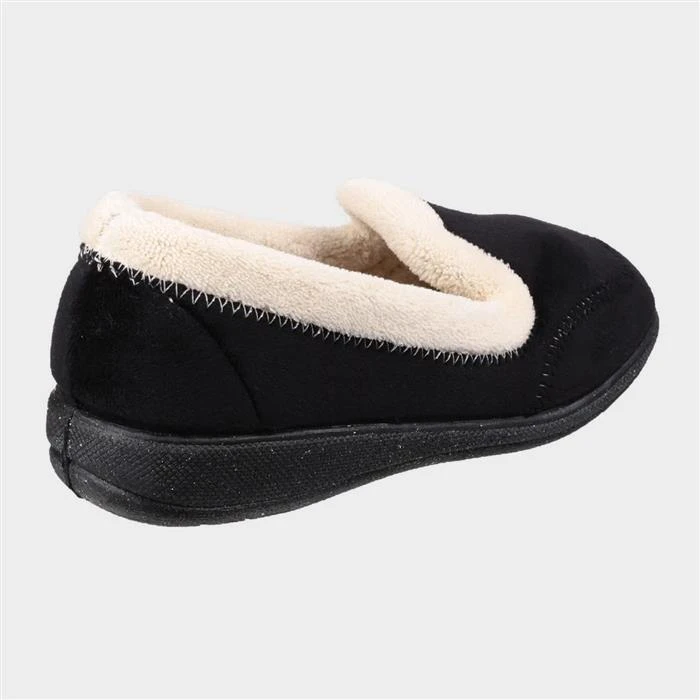 Fleet & Foster Maier Womens Black Slipper - Image 2