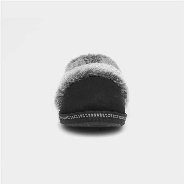 Skechers Cozy Campfire Womens Black Slipper