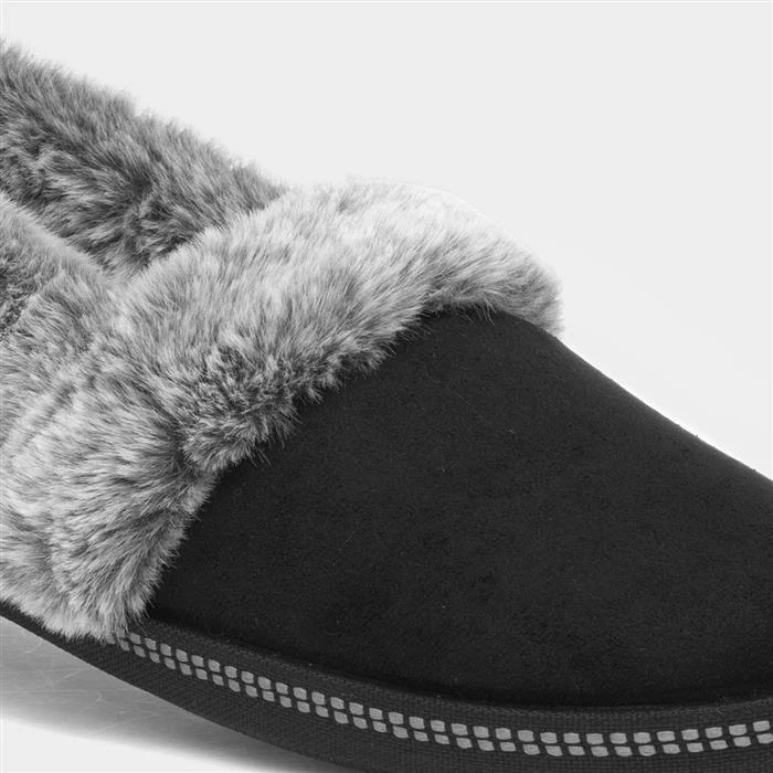Skechers Cozy Campfire Womens Black Slipper - Image 4