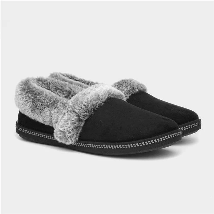 Skechers Cozy Campfire Womens Black Slipper - Image 5