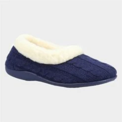 Fleet & Foster Sarina Womens Blue Slipper