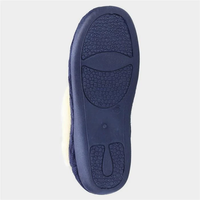Fleet & Foster Sarina Womens Blue Slipper - Image 3