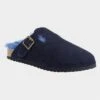 Cotswold Ruspidge Womens Blue Mule Slipper