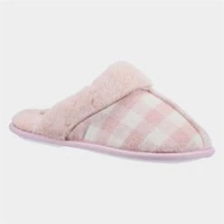 Fleet & Foster Neath Womens Pink Mule Slipper