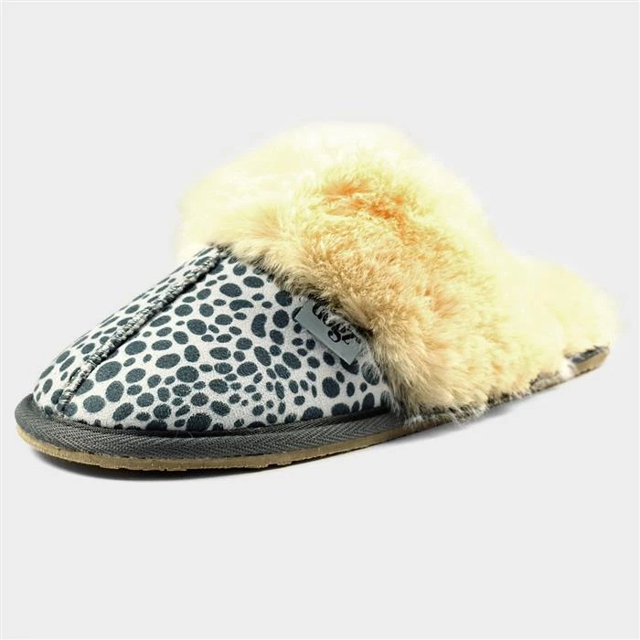 Lazy Dogz Dane Womens Metallic Mule Slipper - Image 2