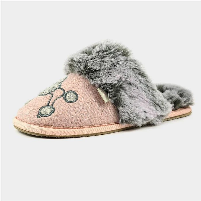 Lazy Dogz Coco Womens Pink Slipper - Image 2