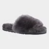 Cotswold Westfield Womens Grey Mule Slipper