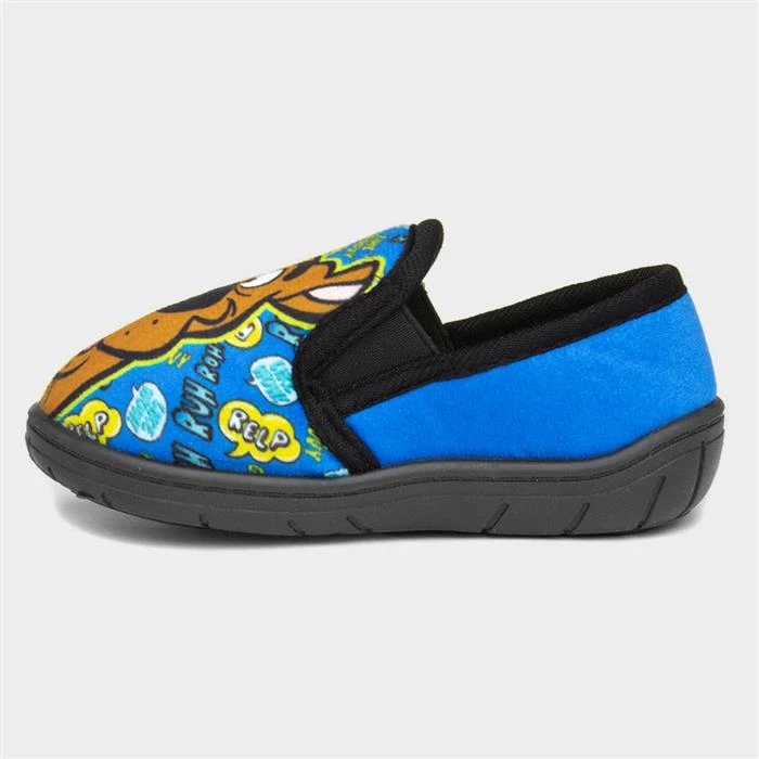 Scooby-Doo Scooby Doo Kids Blue Easy Fasten Slipper - Image 2
