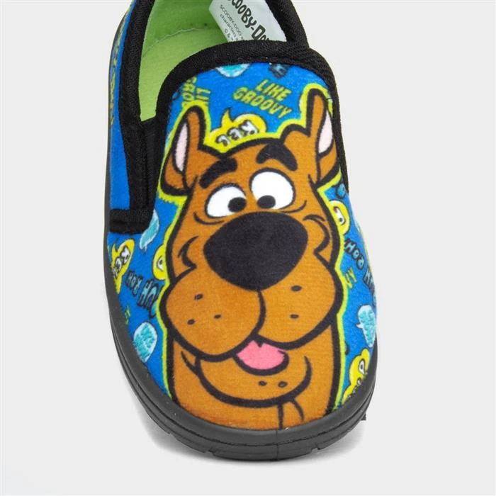 Scooby-Doo Scooby Doo Kids Blue Easy Fasten Slipper - Image 4