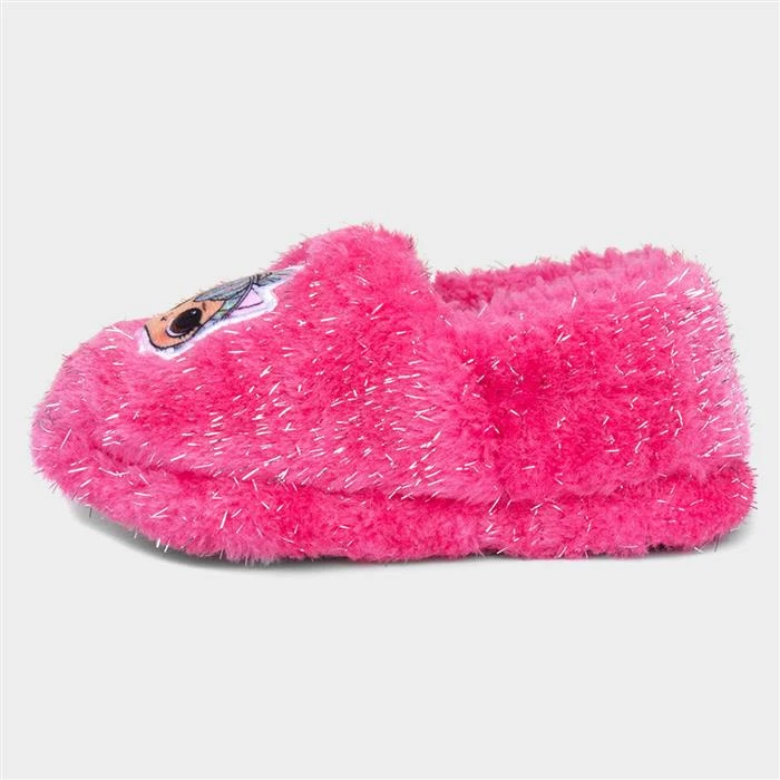 LOL Surprise Kids Pink Sparkly Slipper - Image 2